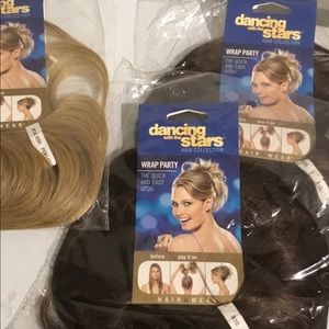 Dancing with the stars hair collection.